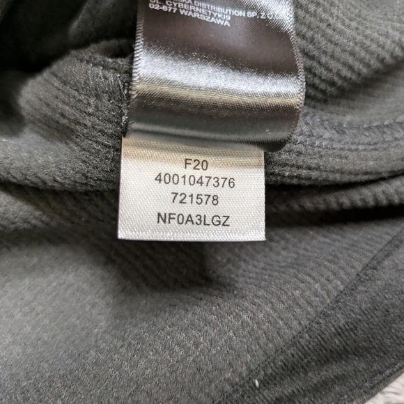 The North Face Vest Men's XL Gray Heather Ridgewall Soft Shell Wind Full Zip - Picture 8 of 10